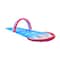Pool Central® 16ft. Inflatable Ground Race Track Water Slide